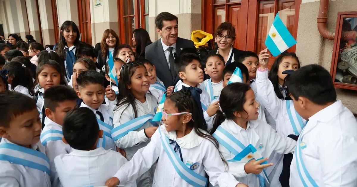Celebraron los 130 antildeos de la Escuela Belgrano