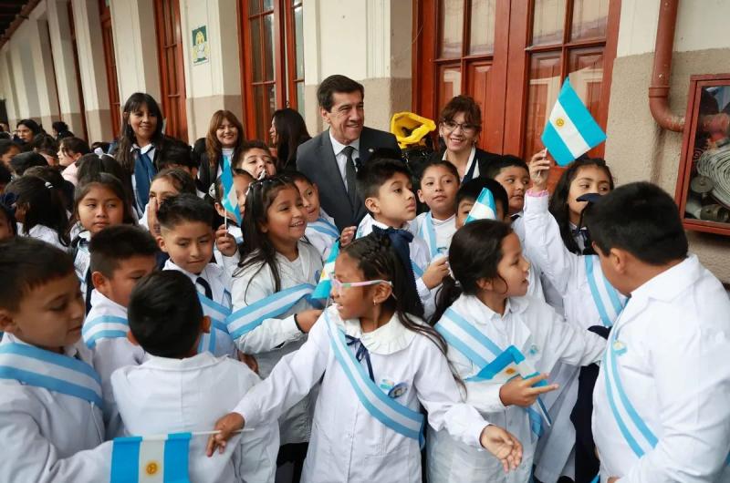Celebraron los 130 antildeos de la Escuela Belgrano