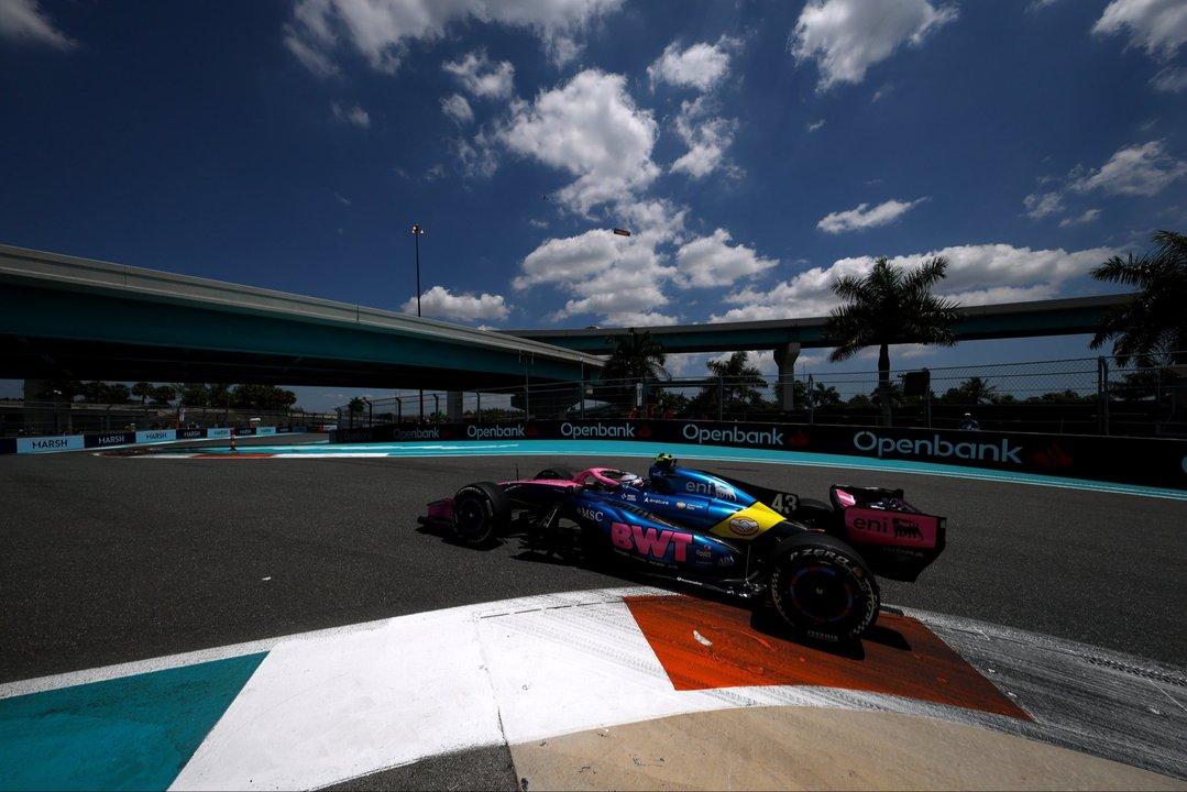 Franco Colapinto tras una gran clasificacioacuten sprint en Miami- ldquoEstoy muy contentordquo
