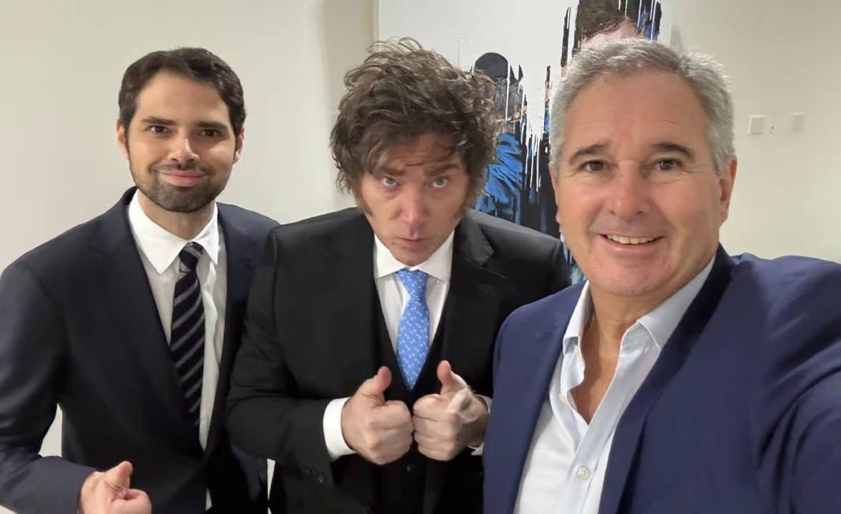 Con el acuerdo Mercosur-UE en la mira- Milei se reunioacute con el embajador argentino en Francia