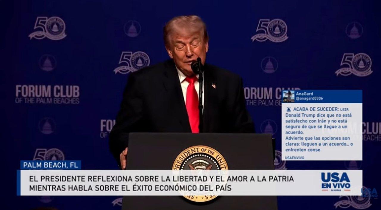 Trump rechaza la propuesta de paz de Iraacuten y advierte sobre sanciones en el Estrecho de Ormuz