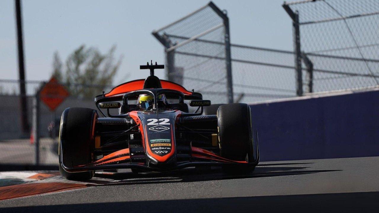 Foacutermula 2- gran actuacioacuten de Varrone para terminar cuarto en la sprint del GP de Miami