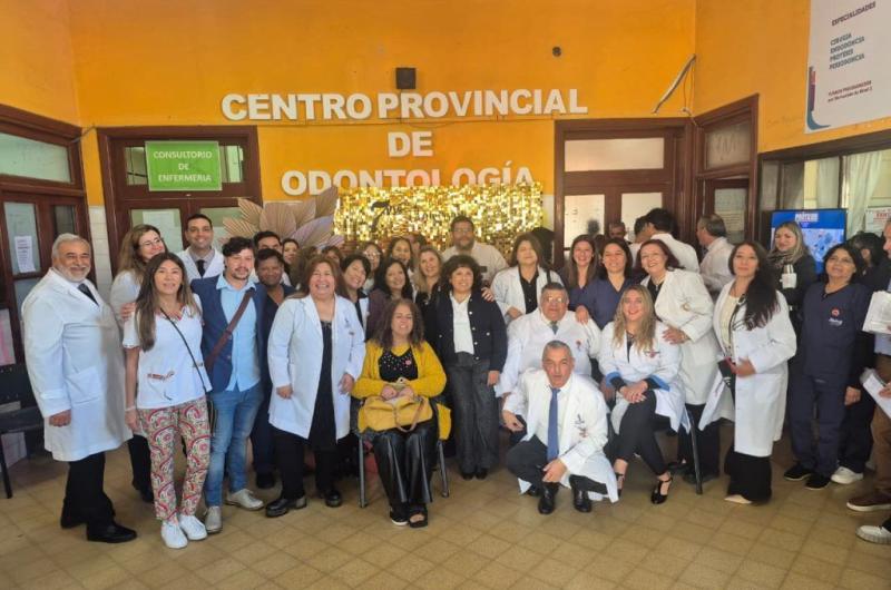 Celebraron ocho antildeos de funcionamiento del Centro Provincial de Odontologiacutea
