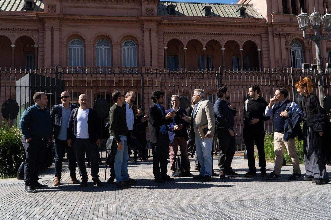 Casa Rosada- la sala de periodistas reabre sus puertas y Adorni volveriacutea con las habituales conferencias