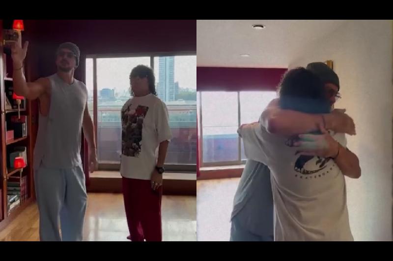 El sorpresivo encuentro entre Ricardo Arjona y la Mona Jimeacutenez en Buenos Aires
