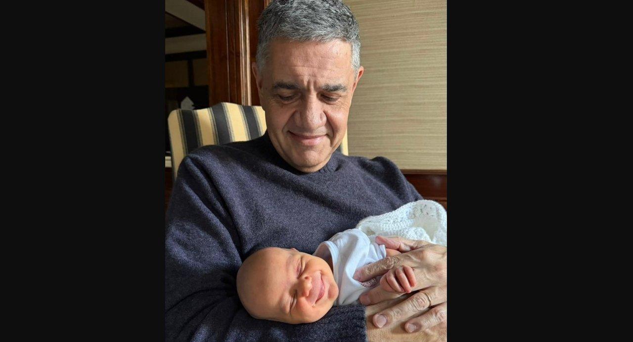 Jorge Macri y Mariacutea Beleacuten Luduentildea enternecieron con la foto de su hijo Vito