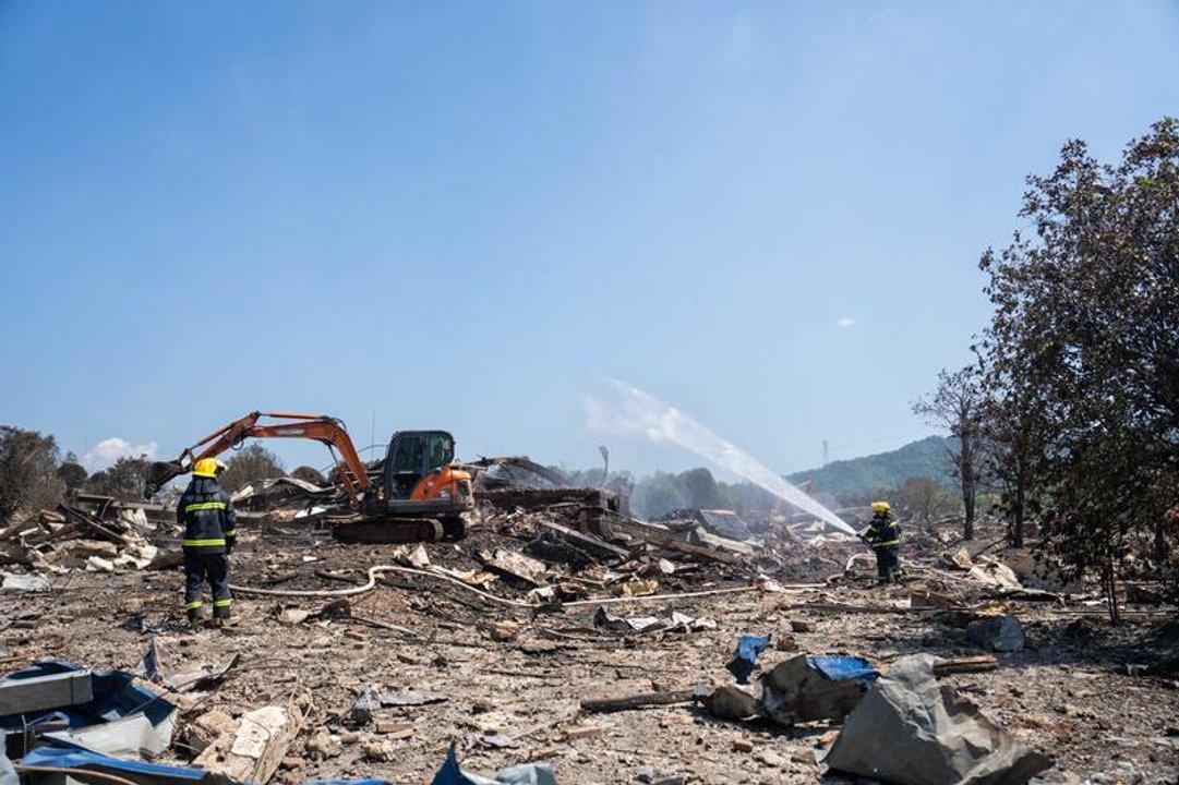 Una explosioacuten en China dejoacute un saldo de 26 viacutectimas fatales y 61 heridos