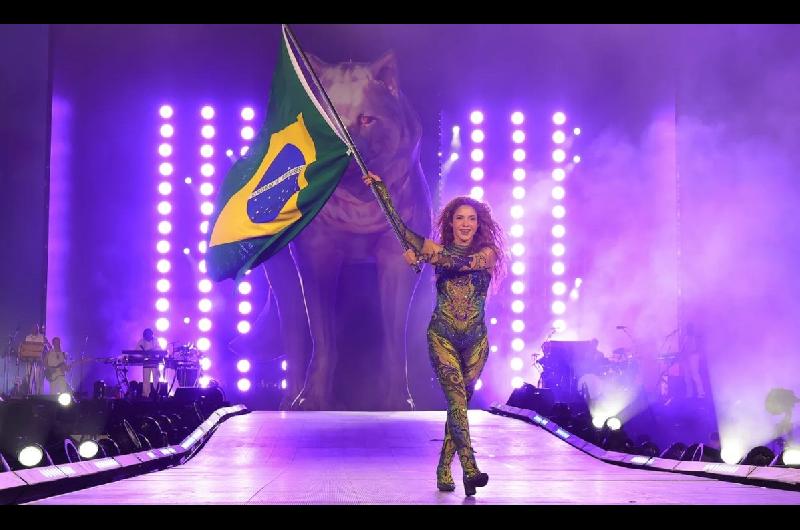 Shakira agradecioacute a Brasil tras el concierto maacutes grande de la historia
