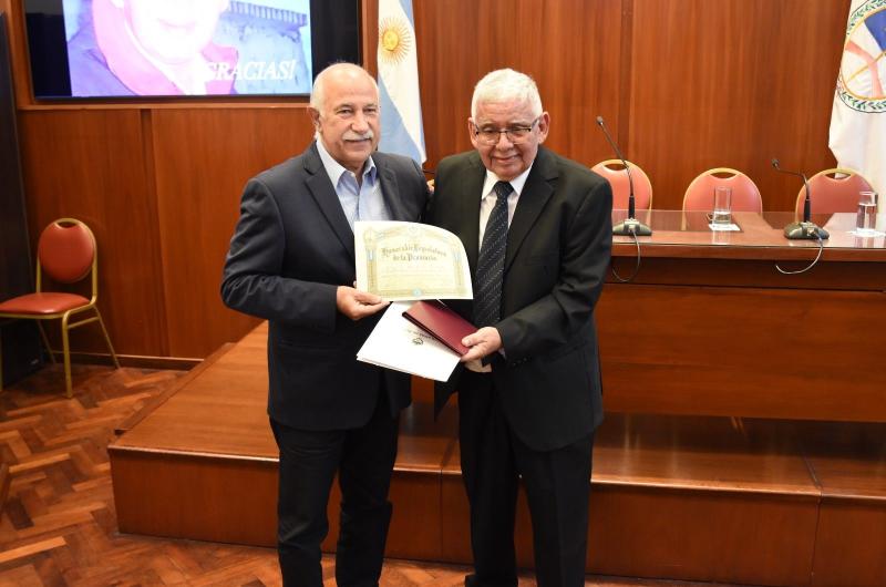 Declararon personalidad destacada de Jujuy al meacutedico Juan Carlos Menichetti