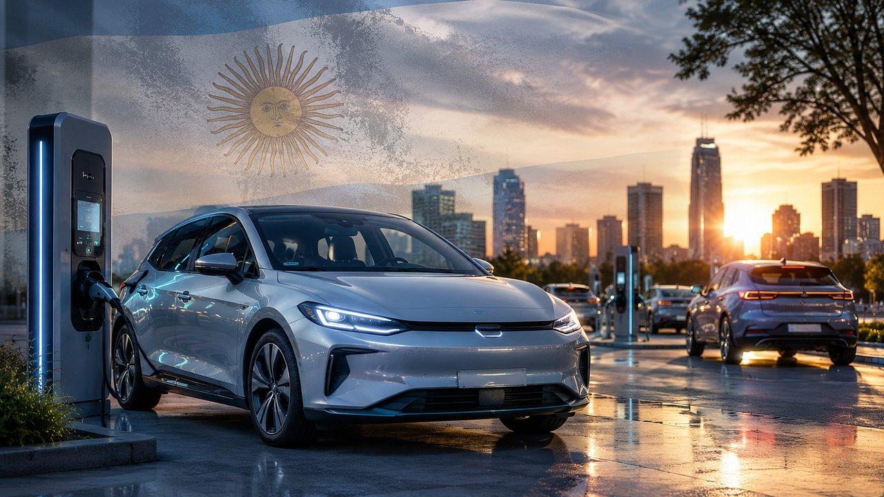 El patentamiento de autos eleacutectricos crecioacute un 9173-en-porciento- anual en Argentina