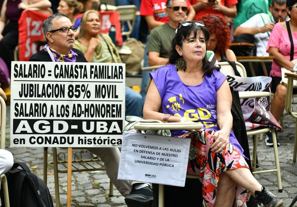 A una semana de la marcha universitaria el Gobierno no cede- la postura interna y lo que viene