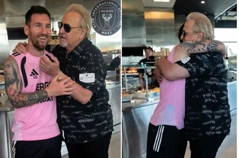 Messi se encontroacute con Kiko