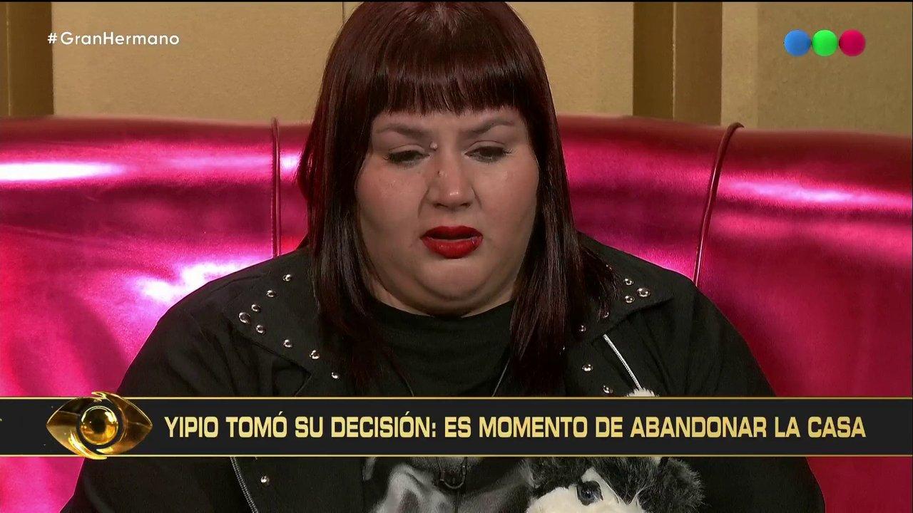 Yipio abandonoacute Gran Hermano tras recibir una mala noticia sobre la salud de su madre