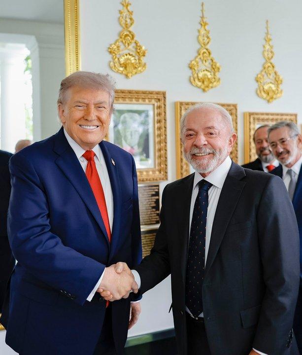 Trump recibioacute a Lula en la Casa Blanca y dijo que la reunioacuten ldquofue muy productivardquo