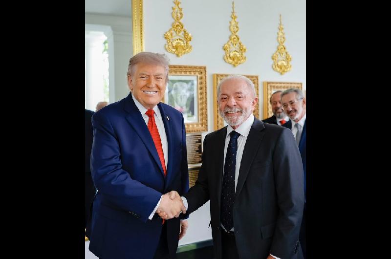 Trump recibioacute a Lula en la Casa Blanca y dijo que la reunioacuten ldquofue muy productivardquo