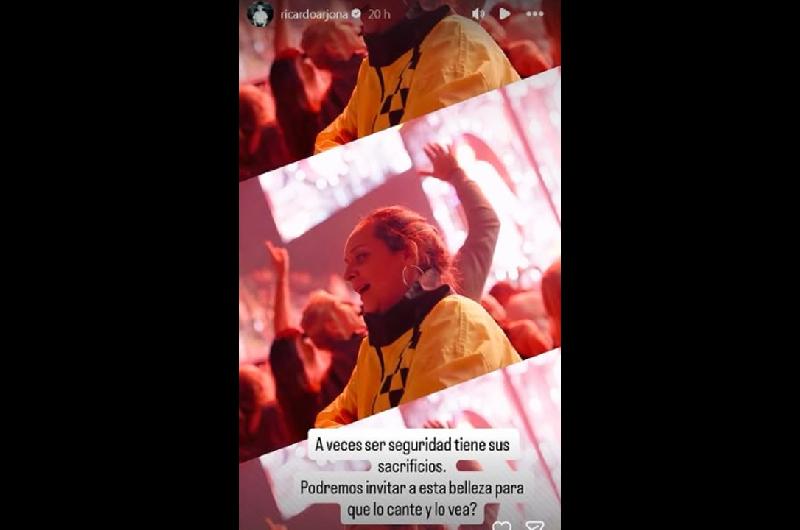 La intensa buacutesqueda de Ricardo Arjona sobre una fanaacutetica que tuvo que trabajar en su show