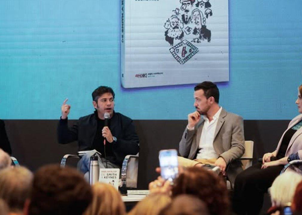 Kicillof en la Feria del Libro- Si Keynes viera lo que pasa en la Argentina se vuelve a morir