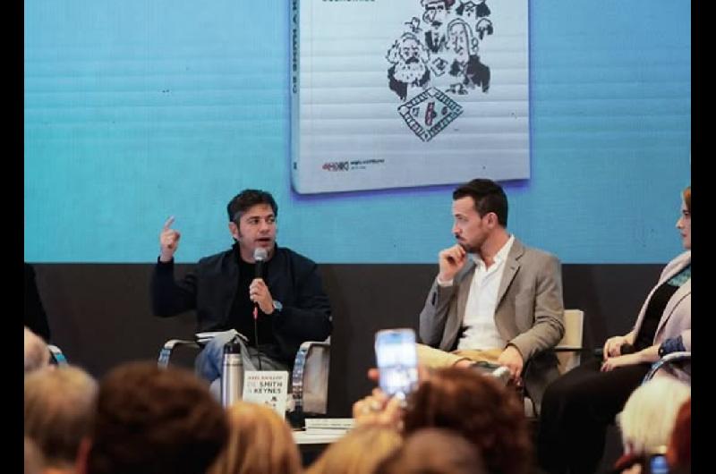 Kicillof en la Feria del Libro- Si Keynes viera lo que pasa en la Argentina se vuelve a morir