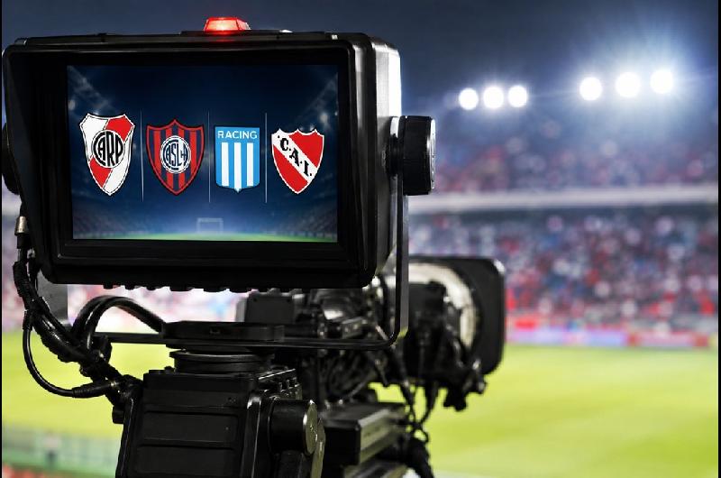 Liga Profesional- agenda de TV de hoy hora y coacutemo ver en vivo River -San Lorenzo Racing e Independiente