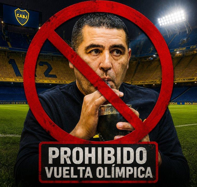Boca no puede salir campeoacuten con Riquelme de presidente- cuaacutentos torneos van sin dar la vuelta oliacutempica