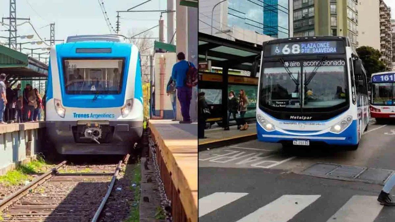 Aumento de trenes y colectivos nacionales- cuaacuteles seraacuten los nuevos valores en cada mes