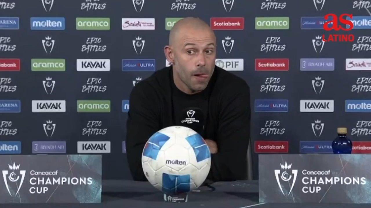 Mascherano reaparecioacute en Meacutexico- elogios a la Liga MX y su paacutelpito sobre Messi de cara al Mundial
