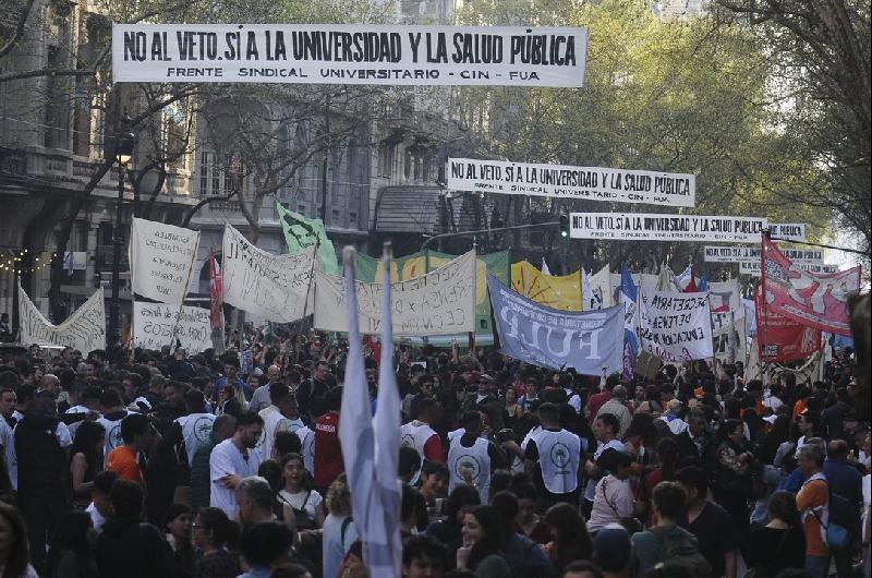 Marcha Federal Universitaria- mapa de cortes y puntos de concentracioacuten para una jornada de protestas en el centro portentildeo