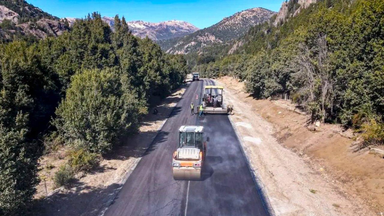 Pavimentan un tramo patagoacutenico clave para fomentar el turismo y lo integran al Camino de los Siete Lagos
