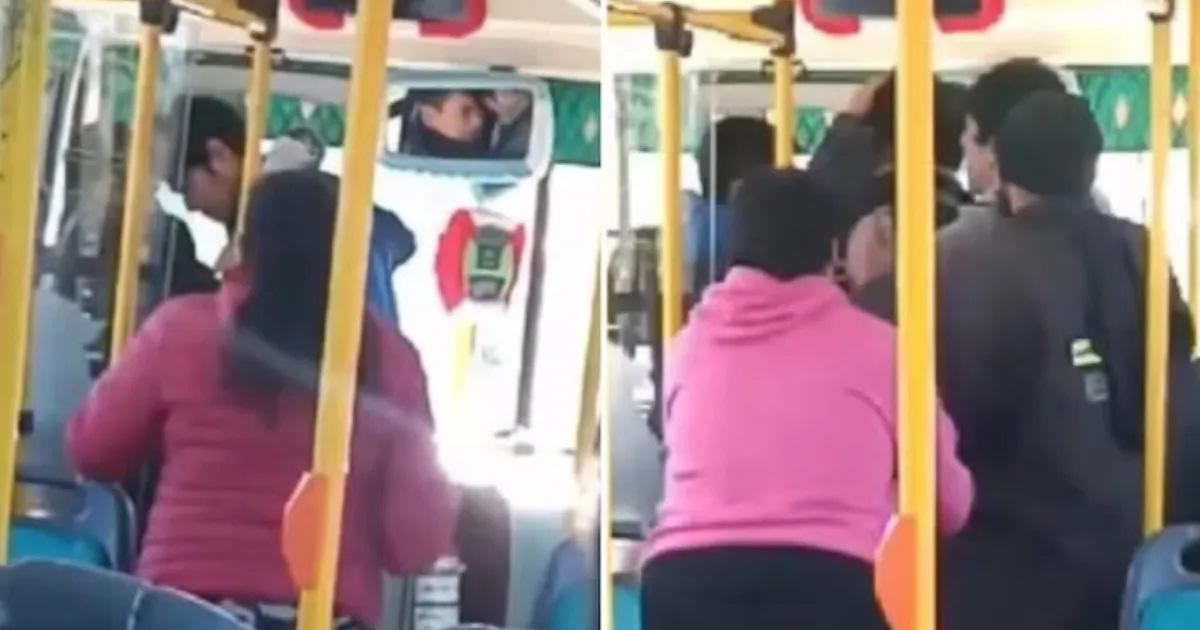 Agredioacute a una mujer frente a todos en un colectivo pero ella no quiso denunciarlo