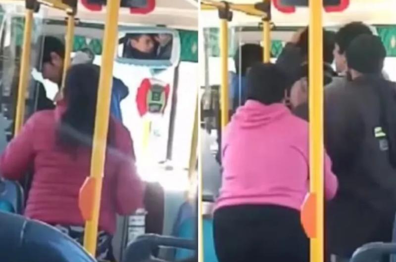 Agredioacute a una mujer frente a todos en un colectivo pero ella no quiso denunciarlo