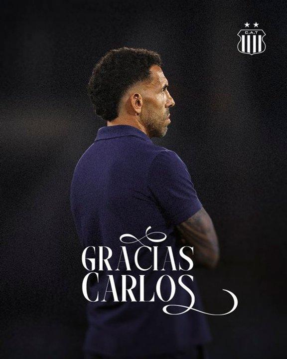 Fin de ciclo en la ldquoTrdquo- Carlos Teacutevez no seguiraacute como DT de Talleres tras la eliminacioacuten en el claacutesico cordobeacutes
