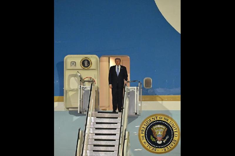Trump inicia su visita a China para una cumbre histoacuterica con Xi Jinping