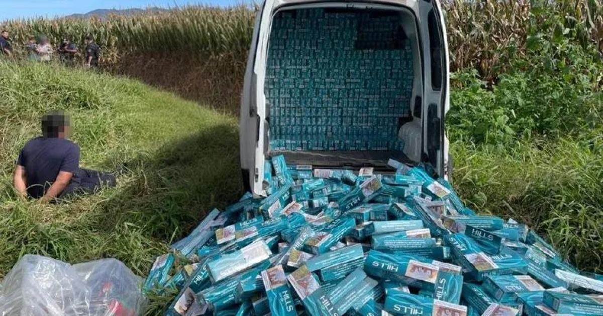 Cayoacute una banda familiar que traficaba cigarrillos y hojas de coca desde Bolivia