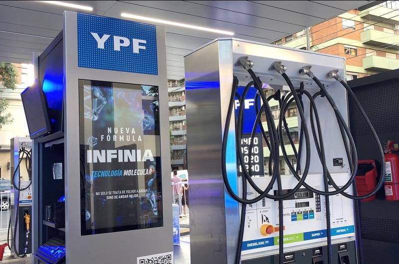 YPF aumenta 1-en-porciento- los combustibles y lo mantendraacute por 45 diacuteas