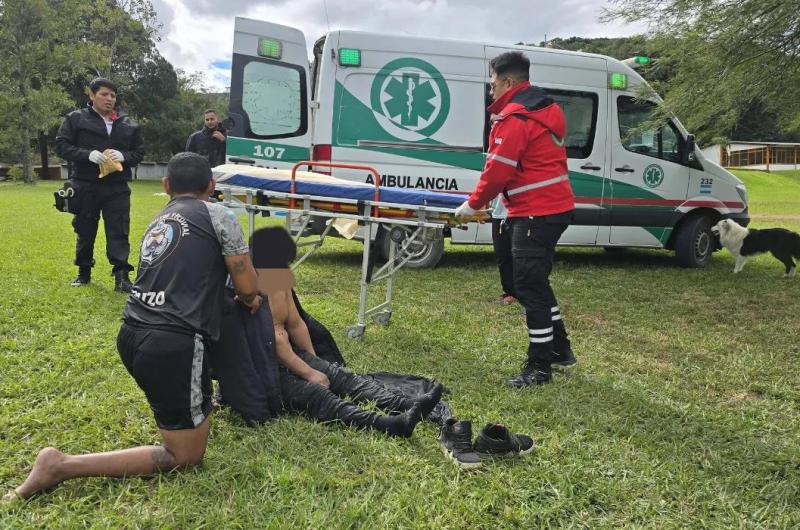 Un hombre alcoholizado cayoacute a un canal y lo rescataron en el Dique Las Maderas