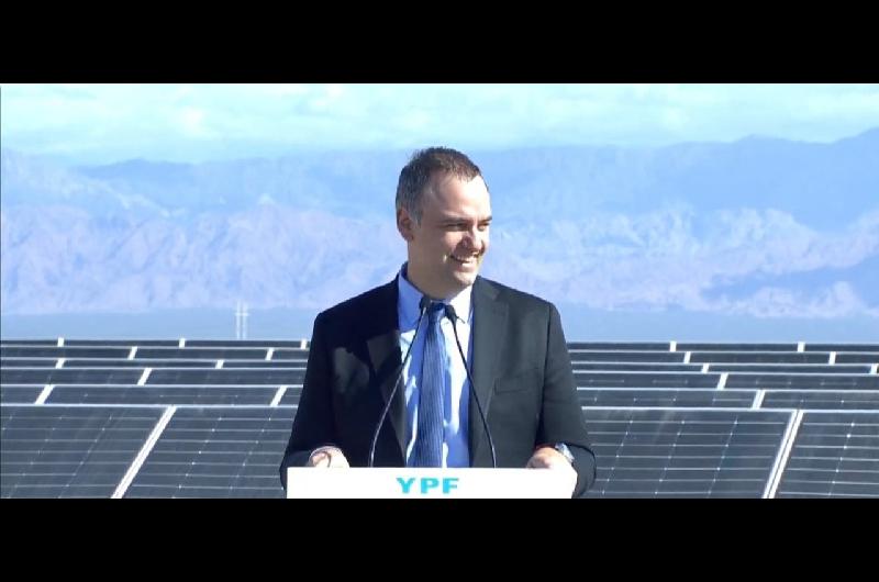 Adorni inauguroacute en Mendoza un parque fotovoltaico el primer proyecto realizado bajo el RIGI