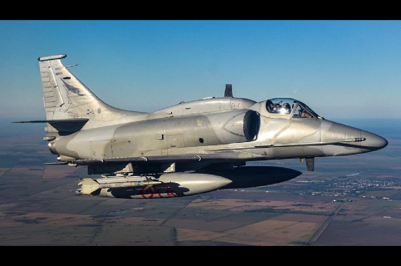 El fin de una era- la Fuerza Aeacuterea Argentina jubiloacute a los A-4AR Fightinghawk herederos de los Skyhawk de Malvinas