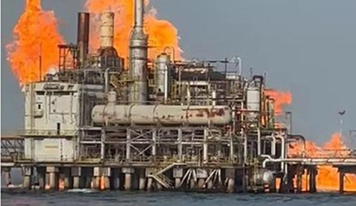 Seis heridos por explosioacuten en plataforma de gas al occidente de Venezuela