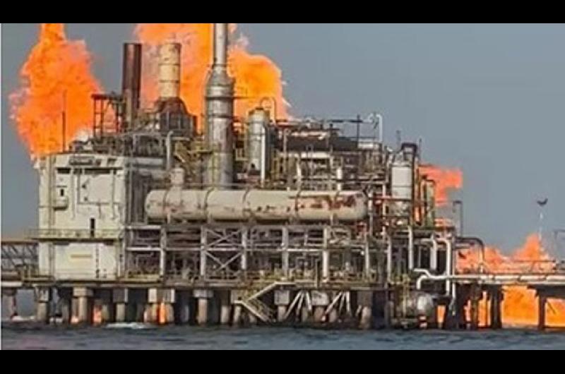 Seis heridos por explosioacuten en plataforma de gas al occidente de Venezuela