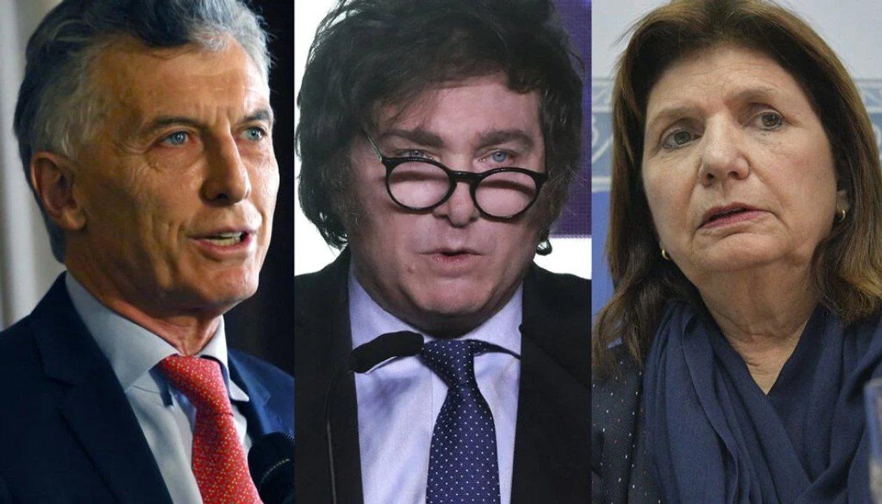 Milei Bullrich y Macri- coacutemo quedan sus porcentajes de voto seguro y probable seguacuten una encuesta