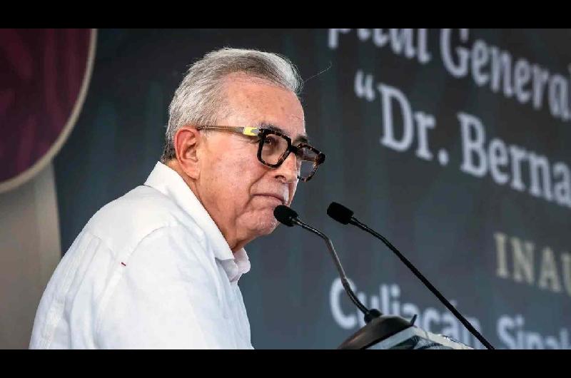 Meacutexico bloquea las cuentas del gobernador de Sinaloa y de varios funcionarios a quienes EE#8239UU acusa de narcotraacutefico
