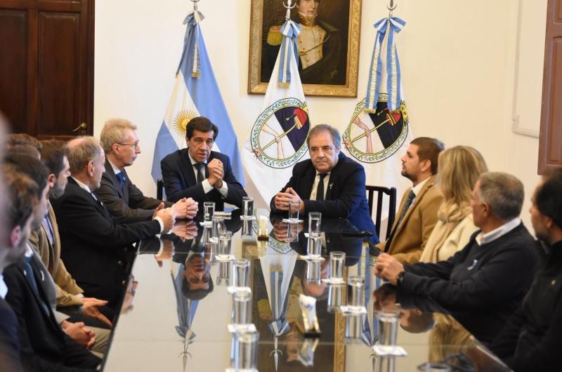 Embajador de Suecia y referentes de la Caacutemara de Comercio Sueco Argentina visitaron la provincia