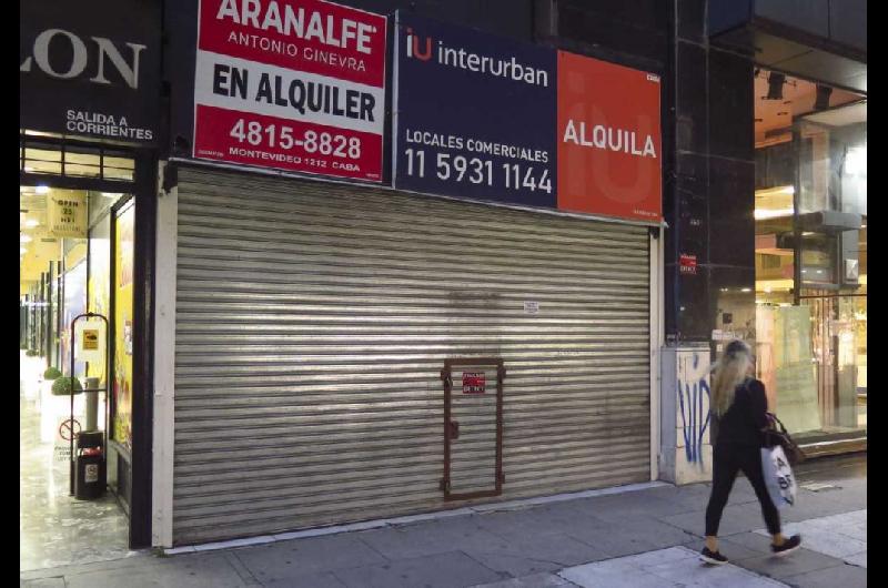 Crisis comercial en Buenos Aires- fuerte suba en la cantidad de locales vaciacuteos 