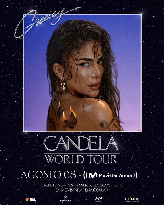 Greeicy regresa a la Argentina- la estrella colombiana anuncioacute un show en el Movistar Arena