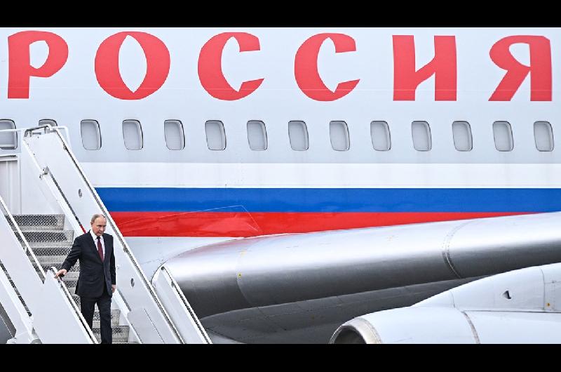 Putin llegoacute a Pekiacuten e inicia su visita de Estado a China