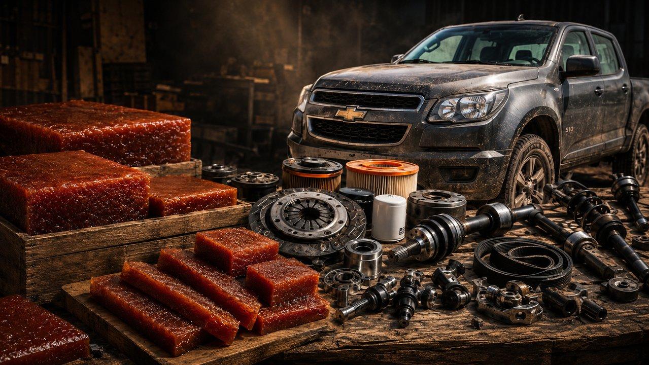 Insoacutelito- el Ejeacutercito cambia hasta 70 toneladas de membrillo por repuestos para una Chevrolet S10