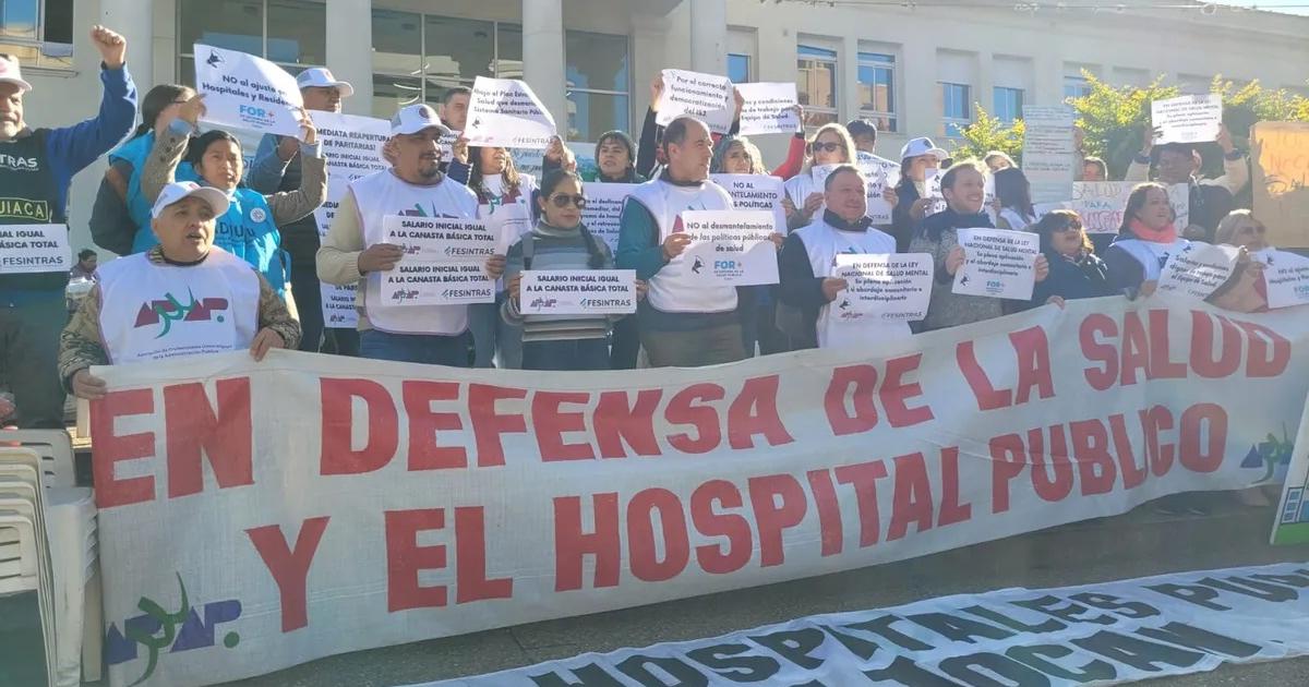 Ruidazo en el Hospital Pablo Soria