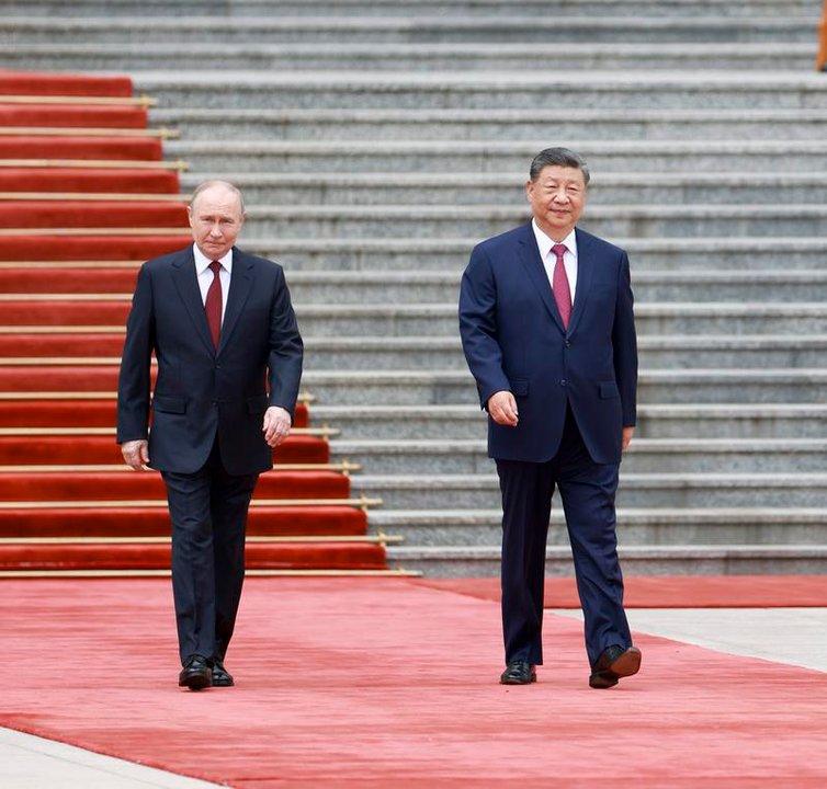 Xi Jinping y Putin se reunieron en Pekiacuten- los detalles del encuentro