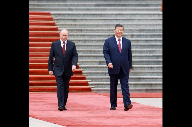 Xi Jinping y Putin se reunieron en Pekiacuten- los detalles del encuentro