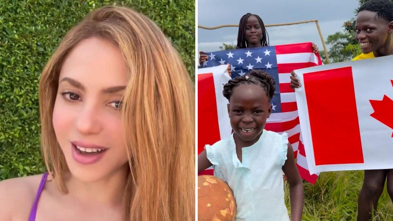 Shakira invitoacute a un grupo de nintildeos ugandeses como bailarines del show de medio tiempo del Mundial 2026